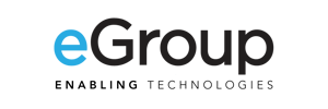 eGroup Logo- Blue and Black